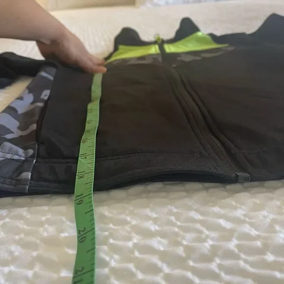 Athletic Works Youth Boys Black Full Zip Track Jacket Pullover Size M (8) - Picture 5 of 8